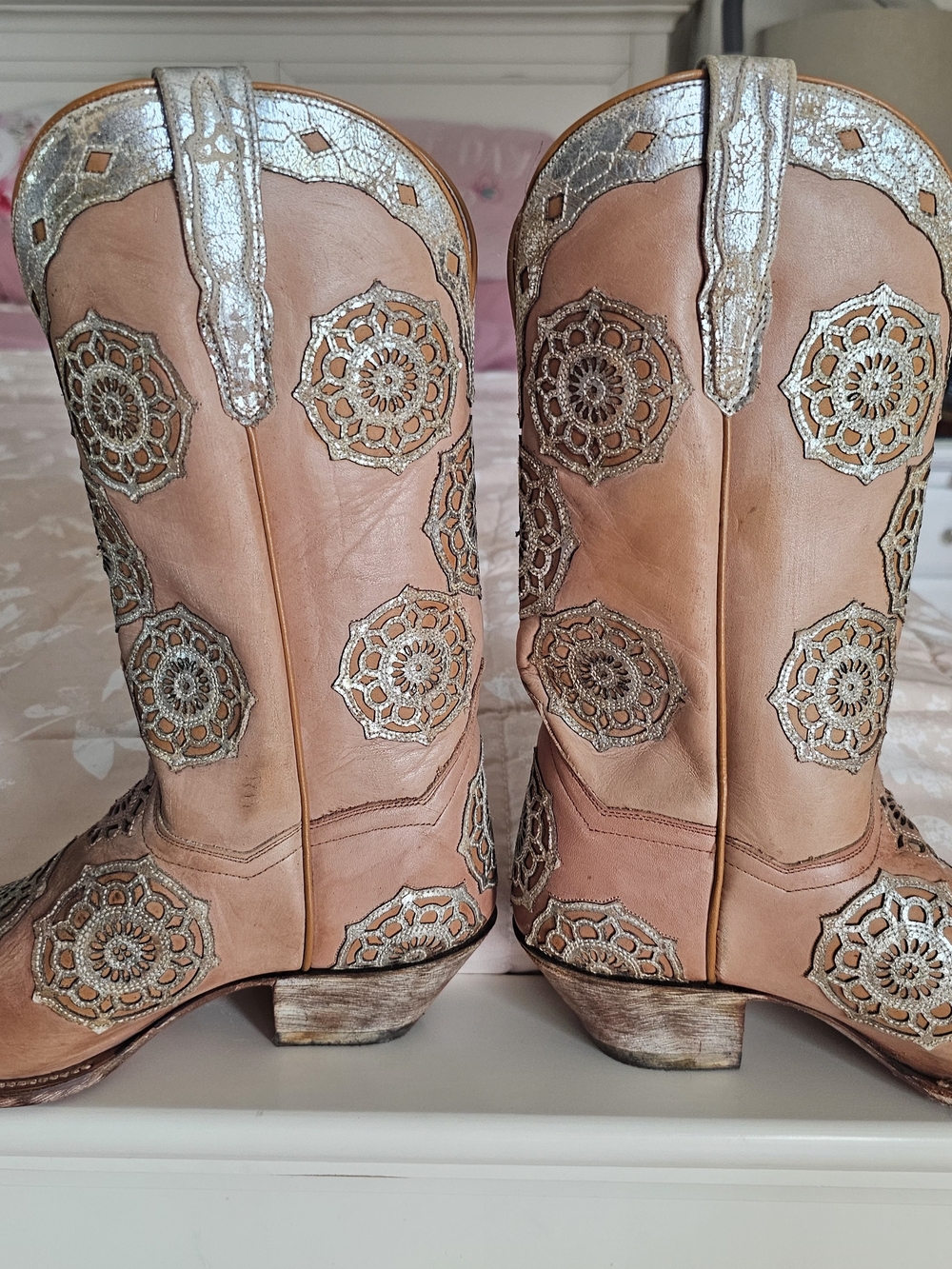 Dan Post Women's Circus Flower Western Boots